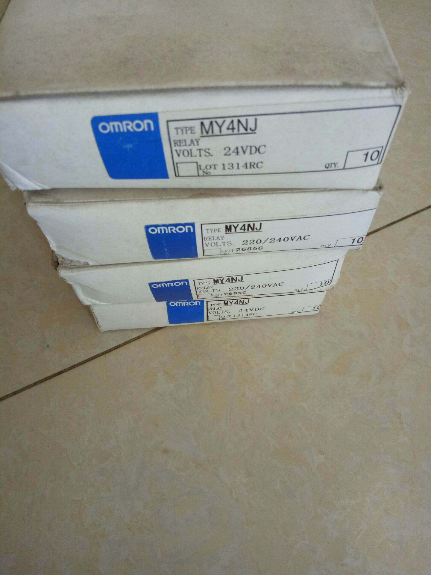 全新omron 欧姆龙 中间 继电器 my4nj my4n-j dc24v ac220