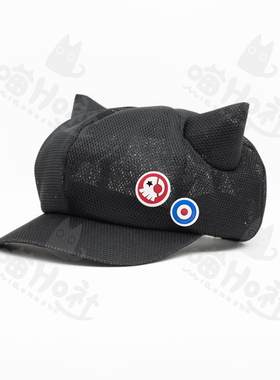 原创立体猫耳休闲棒球帽新世纪cosplay鸭舌帽朋克小猫恶魔耳朵帽