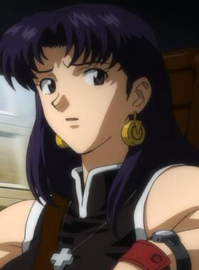 EVA项链cosplay饰品葛城美里十字架合金挂件周边