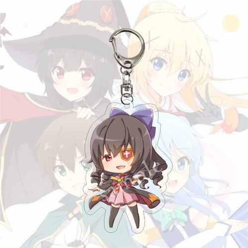 为美好的世界献上祝福钥匙扣挂件