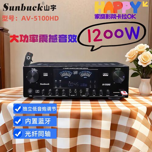 山宇光纤同轴大功率KTV功放