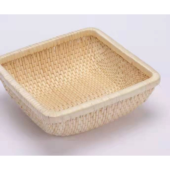 柳编笸箩柳条筐馒头筐家用藤编收纳簸箩簸箕商用现捞清仓筐长方形