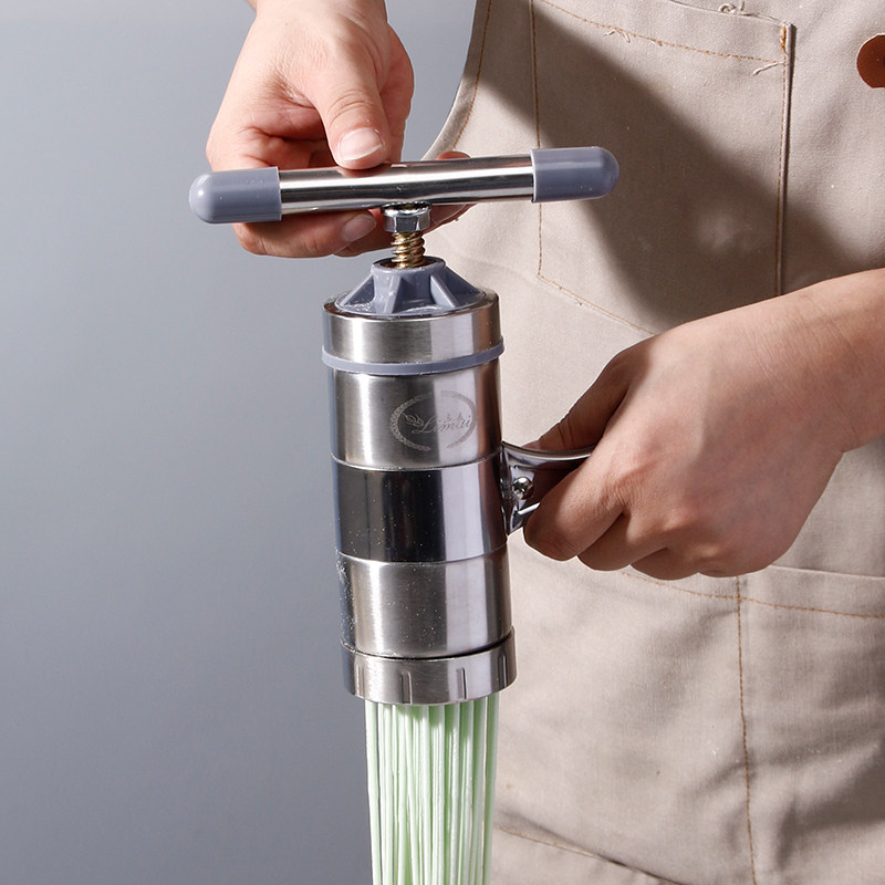 面条机家用手动不锈钢压面机多功能手摇切饸饹面机小型压面条神器