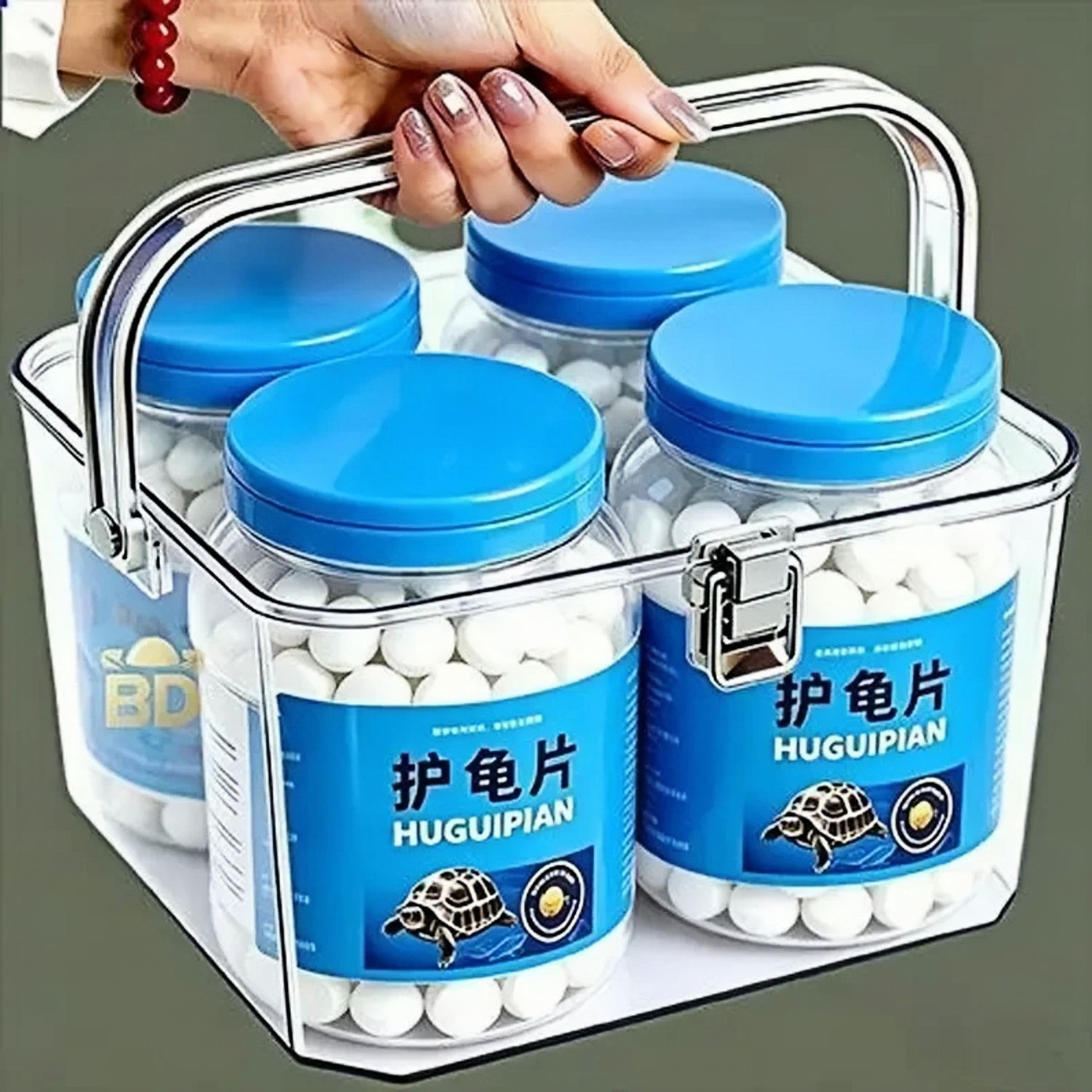 龟鳖净水片护乌龟片消毒片治腐皮烂甲厌食通用水质杀菌其他益生菌