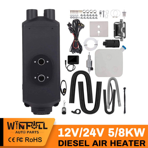 5KW 12/24V 驻车空气加热器 柴油暖风机 英文韩文波兰文说明书