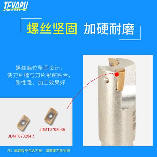 ESE小径铣刀杆0702加工中心数控刀杆R2.5立铣刀杆圆鼻R0.4 R0.8