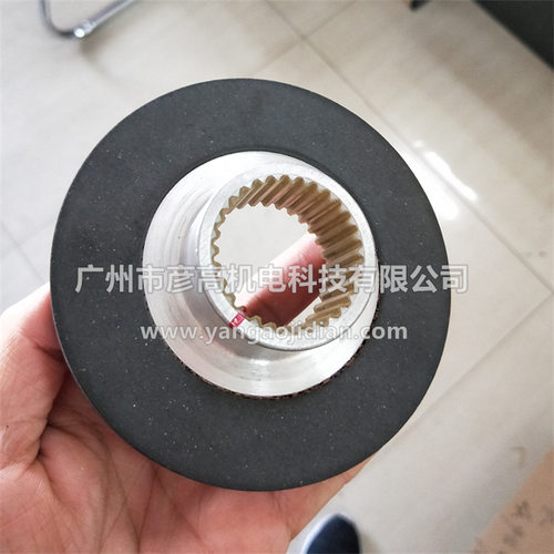风力发电偏航驱动电机刹车片摩擦盘抱闸片BFK458-12N轴套25mm转子