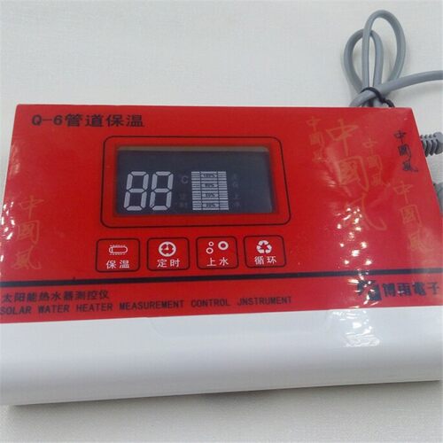 太阳能仪表全智能上水水位水温仪表 太阳能微电脑控制仪表