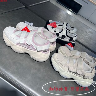 Lining 新款 蜜糖透气魔术贴运动潮流休闲鞋 AGUV026 李宁女子25夏季