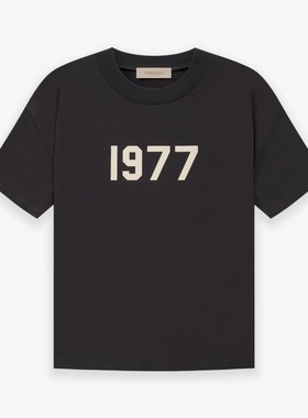 FOG Essentials ss22 1977数字印花胸前Logo 宽松短袖圆领T恤 tee