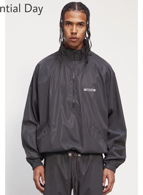 FOG Essentials 20ss fw 炫彩尼龙 防风外套冲锋衣 半拉链 夹克