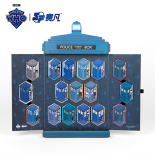 赛凡自研Doctor Who神秘博士周边双闪六边形金属吧唧徽章官方正版