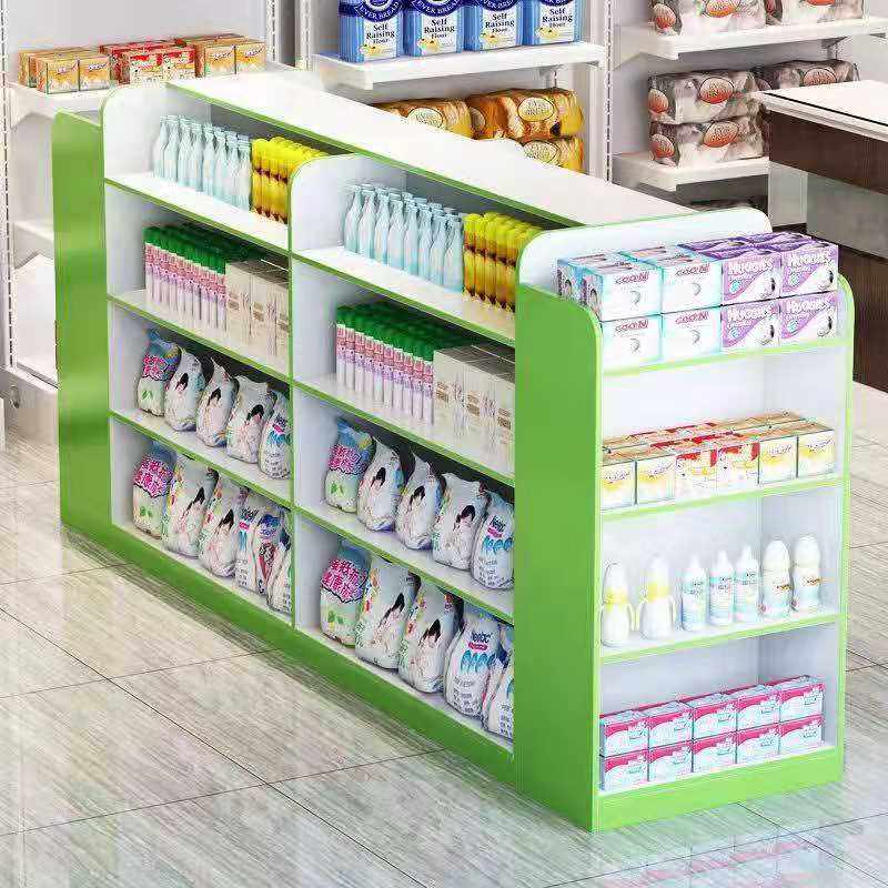 货架中岛柜母婴店展示柜