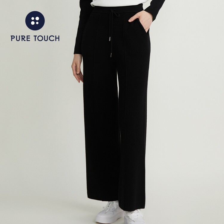 pure touch女士阔腿裤休闲裤