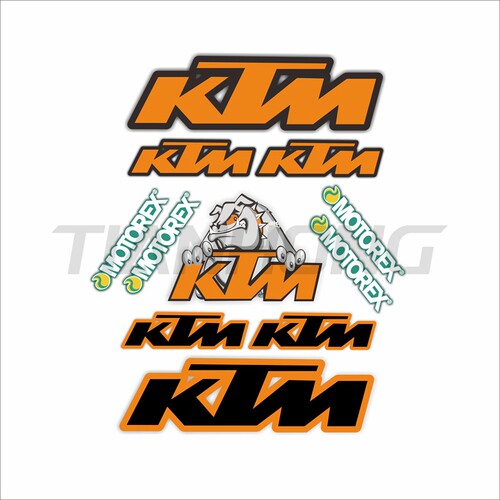 适用于KTM反光贴Duke杜克RC/R2R/200/390/690/250车身头盔装饰贴