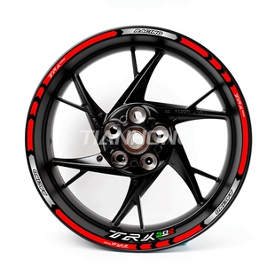 适用贝纳利金鹏TRK502黄龙300 600 轮毂贴改装贴纸贴花防水反光