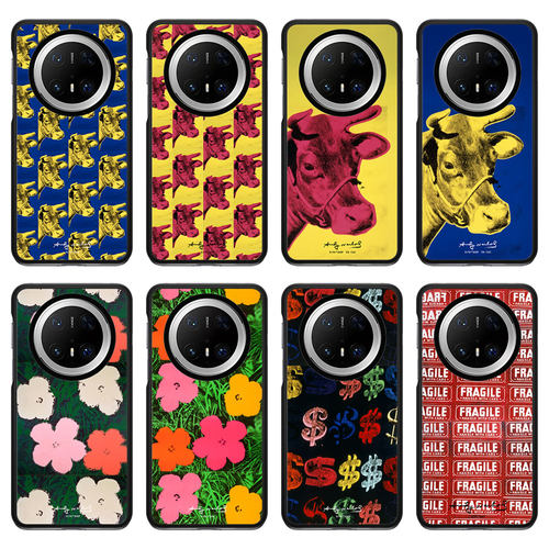 新款AndyWarhol安迪沃霍尔适用于HUAWEI华为mate80Pro Max手机壳防摔Mate70Pro/60Pro+磁吸保护套