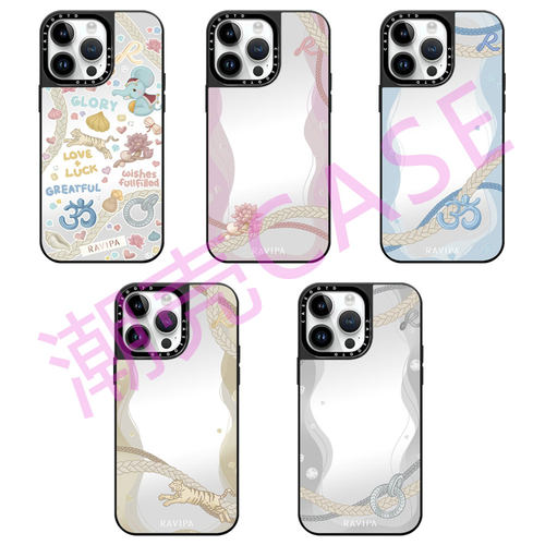 CASEOOTD 泰国RAVIPA幸运 适用于苹果17Pro Max磁吸iPhone17/16/15/14 plus13 12pro max手机壳镜面11保护套