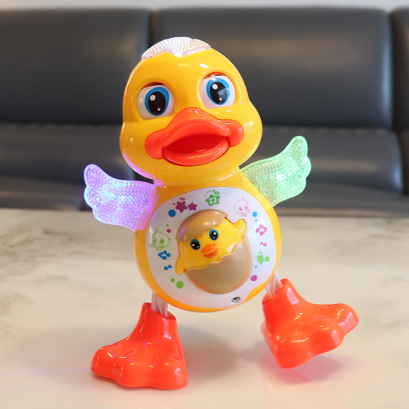 宝宝婴儿玩具电动会跳舞小黄鸭抖音同款网红男孩女孩儿童唱歌1岁