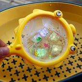 宝宝婴幼儿童趣味戏水洗澡玩具遇水发光魔法彩色冰块灯遇水发光