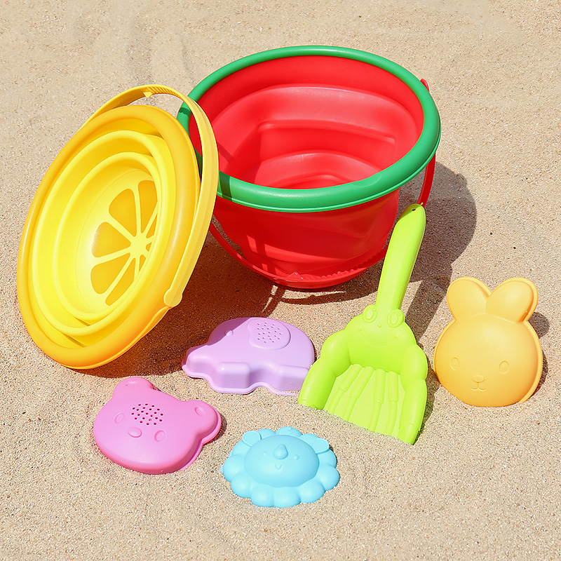 ins风折叠桶伸缩软胶桶