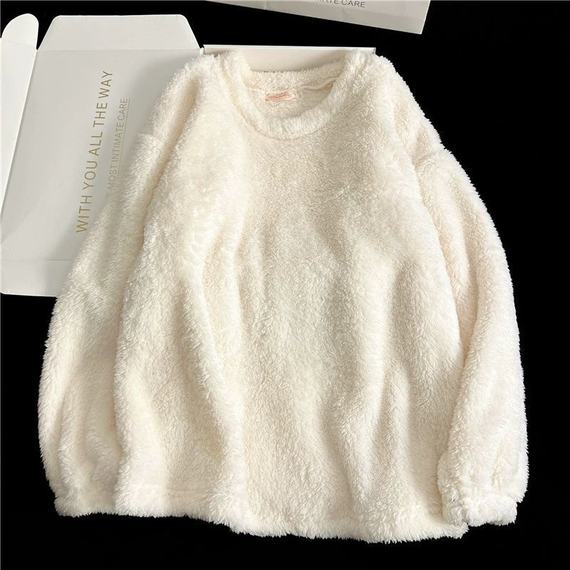 冬季保暖睡衣女上衣单件珊瑚绒