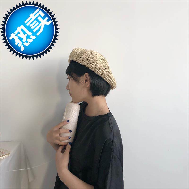 幟帽子女 夏天本a風草帽夏 yohji 夏日編織貝雷帽女在類目 服飾配件/皮帶/帽子/圍巾, 帽子中 - 來自Buy2taobao.com提供專業的淘寶代購服務