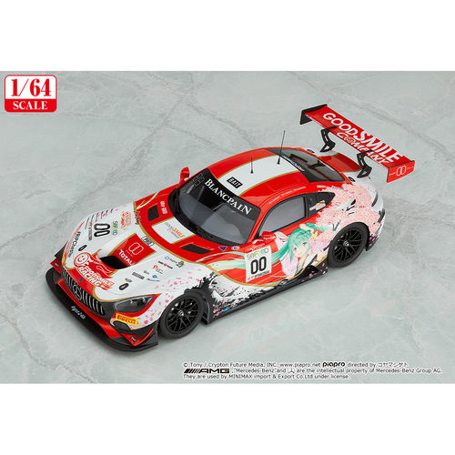 【定金】1/64 Good Smile 初音未来 AMG 2017 SPA24H Ver.车模