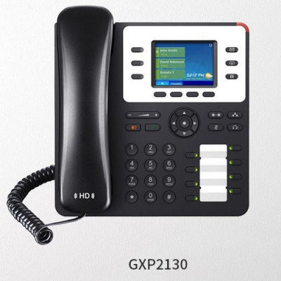 HWD-GXP2130 语音彩屏蓝牙话机 双千兆网口 POE 供电 商务办公通