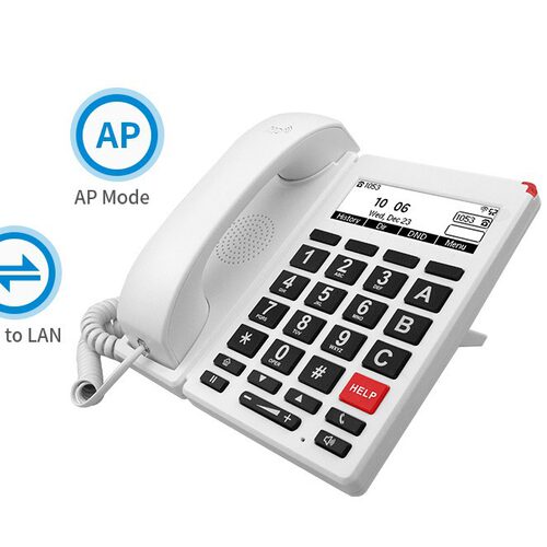 【原装正品】FLYINGVOICE大按键老人院专用VOIP网络电话机FIP12WP