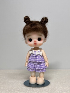 迷你软陶娃 手工娃娃 12分娃 幼体娃 迷你bjd