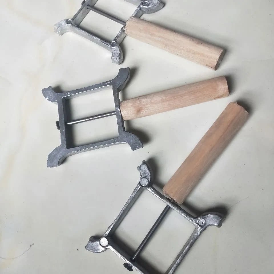瓦工工具风筝手摇绕线器线轴空泥工绕线缠线板纯铝手工线耙线钉器