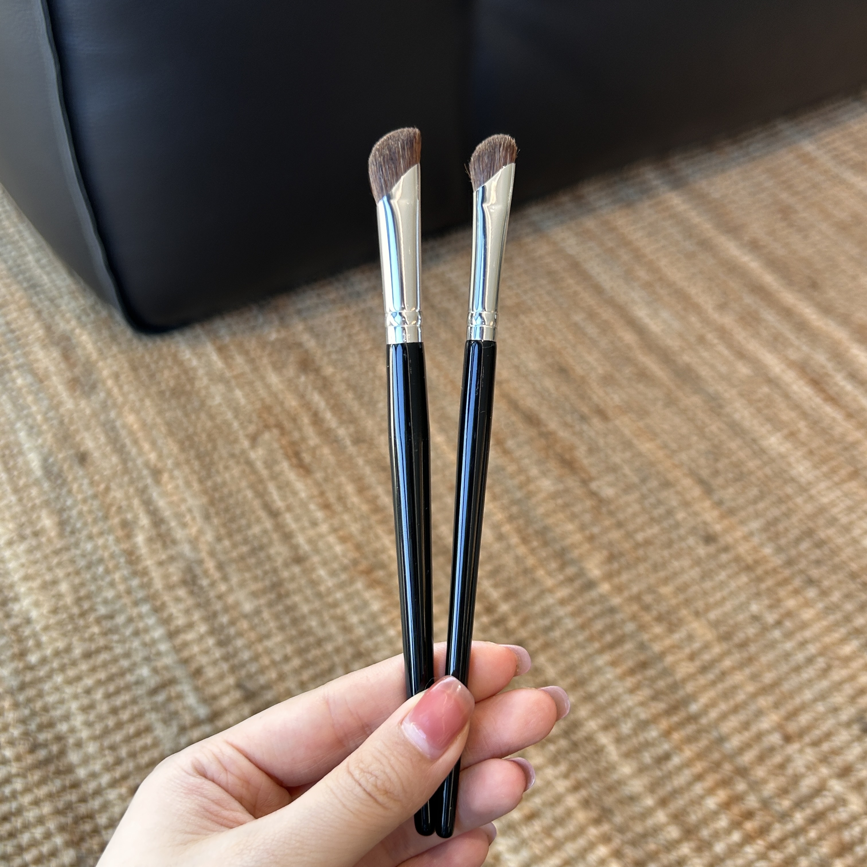 马毛镰刀鼻影刷修容刷高光刷眼影刷晕染刷眼线刷斜角笔刷化妆刷