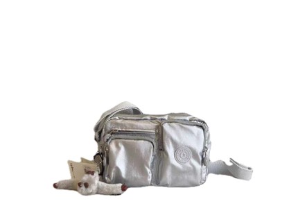 新款Kipling单肩斜挎手提手腕包休闲男女背提包旅行出差多层6938