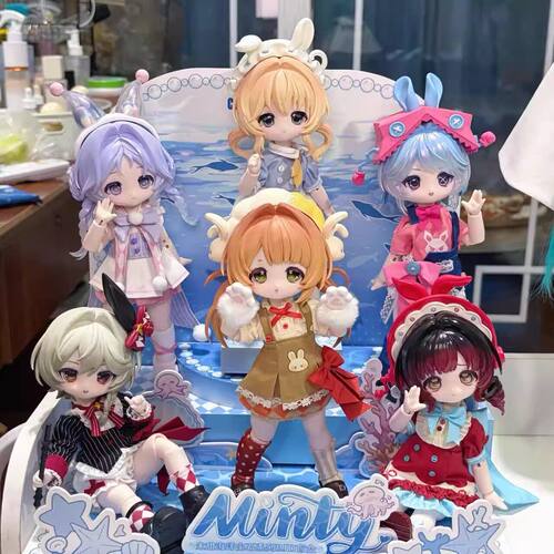 现货正品COME4FREE邦倪兔兔梦匣系列特体六代盲盒BJD娃娃可动人偶