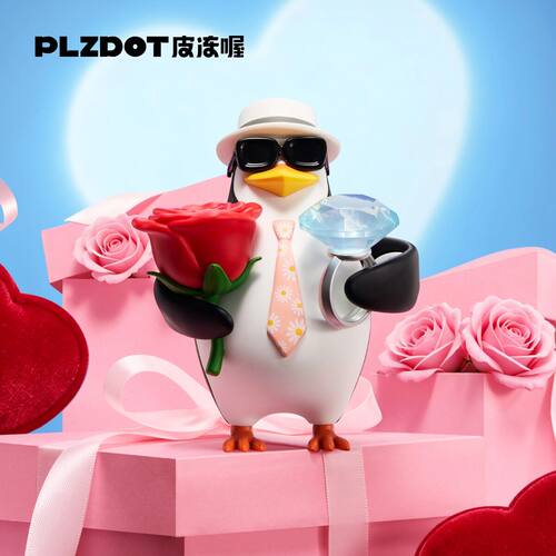 官方正版PLZDOT-1/6盲盒公仔