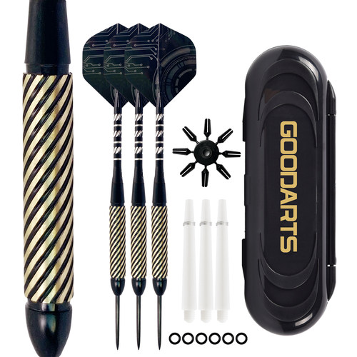 精雕黄铜针式飞镖GOODARTS比赛