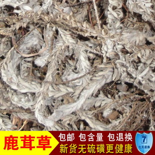 免邮 六月霜 鹿茸草 250克 千年艾 白地蜈蚣 中药材 白龙骨 费 千重塔