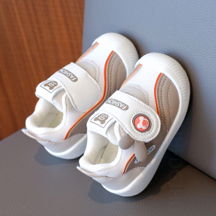 男女宝宝春秋款鞋子网面软底婴儿学步鞋防滑透气秋季1一2-3岁童鞋