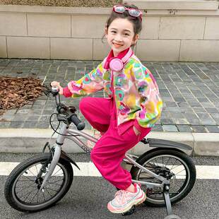 春秋季 Next 两件套2025新款 外套套装 儿童小女孩 Name女童花朵休闲