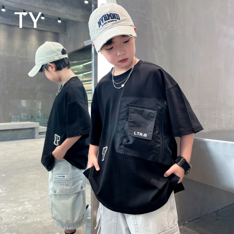 韩国TY童装潮牌男童短袖T