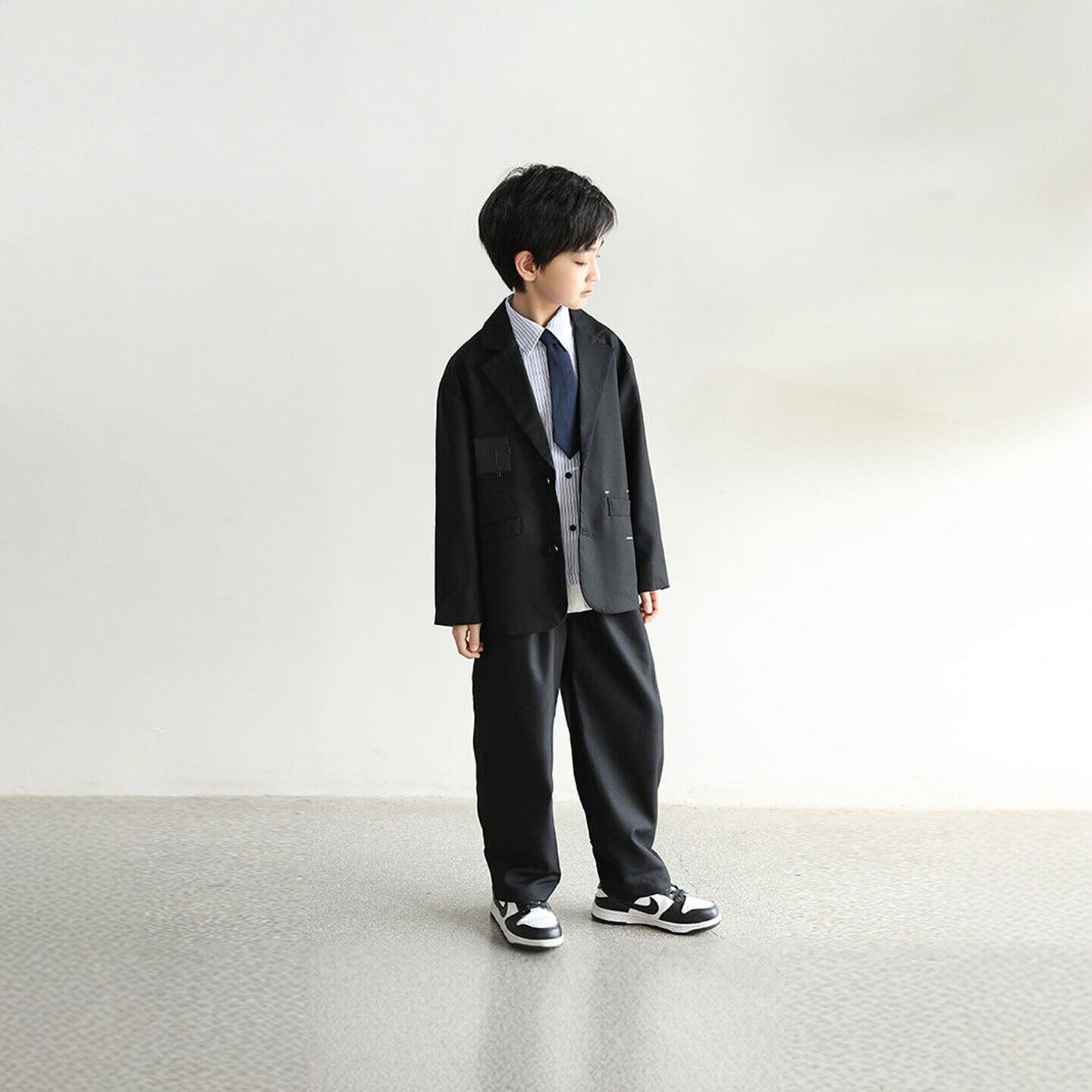 法国BADNUT男童套装春秋2026新款儿童高端礼服西装韩版中大童西服