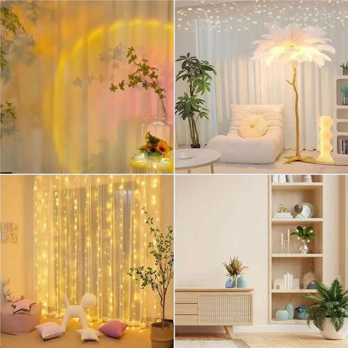 3d立体房间背景布装饰新款简约直播房间场景拍照高级感直播背景布