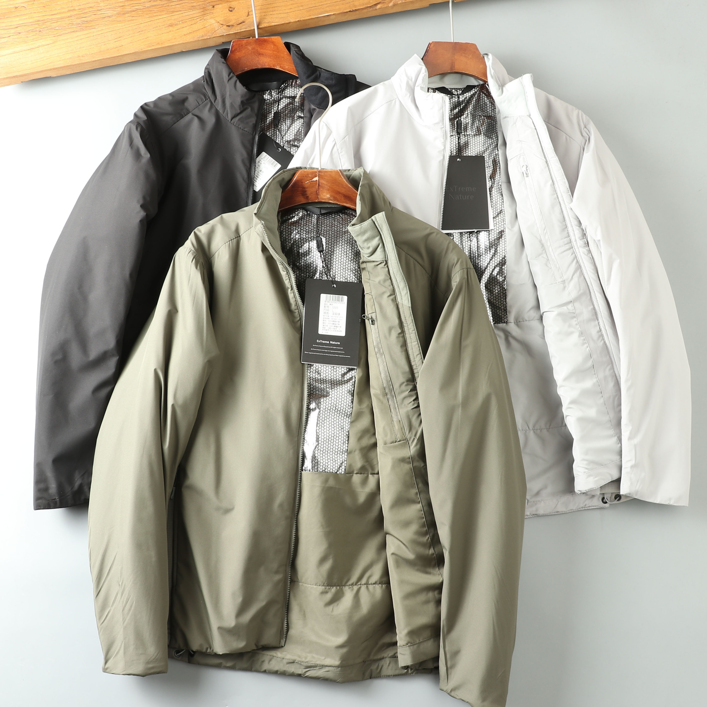 防水运动休闲立领棉衣夹克外套