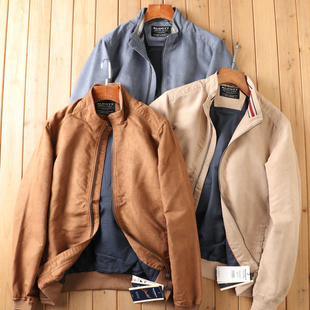 春立领鹿皮绒休闲百搭外套 外贸原单尾货男士 原59.9欧 百搭大咖