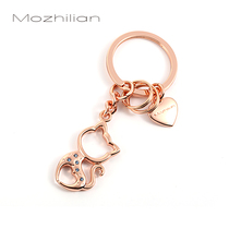 魔之恋 kltty猫可爱钥匙扣汽车钥匙挂件卡通钥匙链女创意钥匙圈男