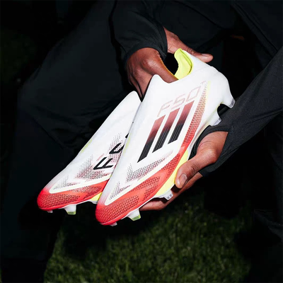F50+Elite FG长钉超顶无鞋带梅西亚马尔球星同款足球鞋男女儿童