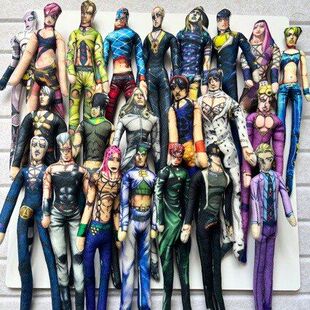 jojo奇妙冒险抽象老鼠干有骨铁丝动娃娃玩偶周边乔鲁诺乔巴纳有骨