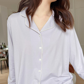 短长袖 米图SILK神仙好货 桑蚕丝精梳棉裸感睡衣家居服女两件套装