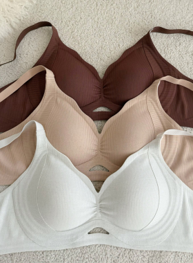 【提拉花瓣内衣】米图反重力聚拢不空杯无钢圈防下垂文胸小胸显大